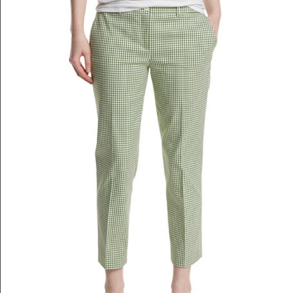michael kors gingham pants